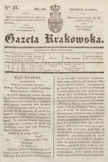 Gazeta Krakowska. 1836, nr 57