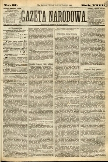 Gazeta Narodowa. 1869, nr 37