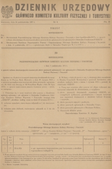 Dziennik Urzędowy Głównego Komitetu Kultury Fizycznej i Turystyki. 1977, nr 6