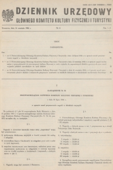 Dziennik Urzędowy Głównego Komitetu Kultury Fizycznej i Turystyki. 1986, nr 4