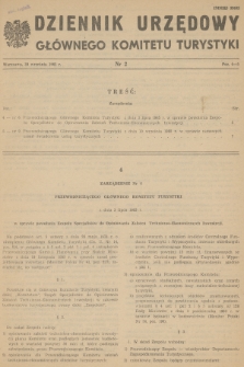 Dziennik Urzędowy Głównego Komitetu Turystyki. 1985, nr 2