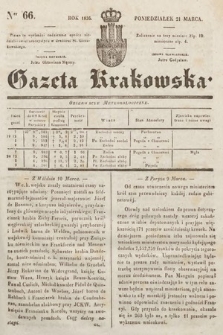 Gazeta Krakowska. 1836, nr 66