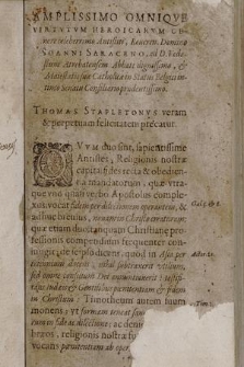 Promptvarivm Morale Svper Evangelia Dominicalia Totivs Anni : Ad Instructionem Concionatorum, Reformationem Peccatorum, Consolationem Piorum : Ex Sacris Scripturis, SS. Patribus, & optimis quibusq[ue] auctoribus studiose collectum. P. Hyemalis