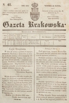 Gazeta Krakowska. 1836, nr 67