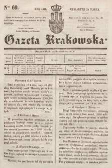 Gazeta Krakowska. 1836, nr 69
