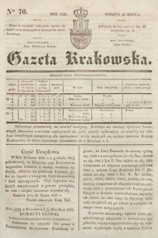 Gazeta Krakowska. 1836, nr 70