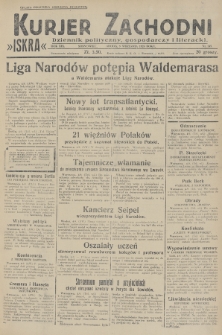 Kurjer Zachodni Iskra : dziennik polityczny, gospodarczy i literacki. R.19, 1928, nr 245
