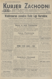 Kurjer Zachodni Iskra : dziennik polityczny, gospodarczy i literacki. R.19, 1928, nr 247