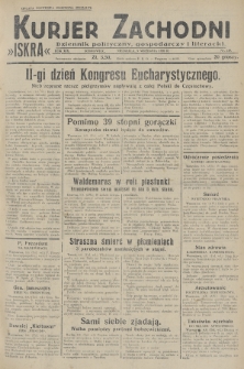 Kurjer Zachodni Iskra : dziennik polityczny, gospodarczy i literacki. R.19, 1928, nr 249