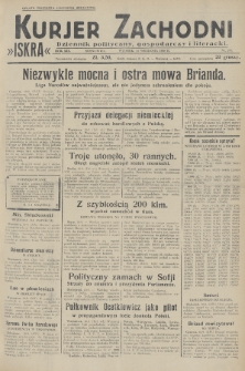 Kurjer Zachodni Iskra : dziennik polityczny, gospodarczy i literacki. R.19, 1928, nr 251