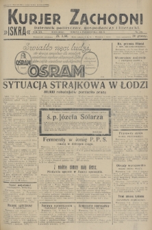 Kurjer Zachodni Iskra : dziennik polityczny, gospodarczy i literacki. R.19, 1928, nr 276