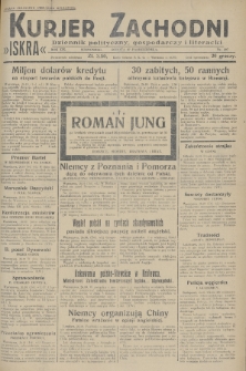 Kurjer Zachodni Iskra : dziennik polityczny, gospodarczy i literacki. R.19, 1928, nr 297