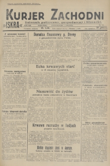 Kurjer Zachodni Iskra : dziennik polityczny, gospodarczy i literacki. R.19, 1928, nr 333