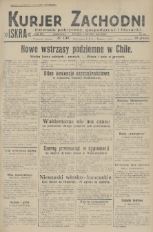 Kurjer Zachodni Iskra : dziennik polityczny, gospodarczy i literacki. R.19, 1928, nr 334