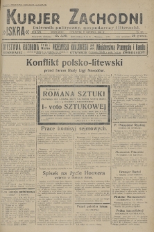 Kurjer Zachodni Iskra : dziennik polityczny, gospodarczy i literacki. R.19, 1928, nr 342