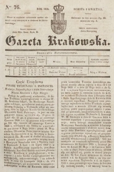 Gazeta Krakowska. 1836, nr 76