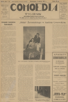 Comoedia : teatr, kino, muzyka, literatura. R.2, 1927, № 9-10