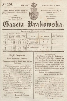 Gazeta Krakowska. 1836, nr 100