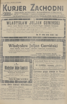 Kurjer Zachodni Iskra : dziennik polityczny, gospodarczy i literacki. R.20, 1929, nr 13