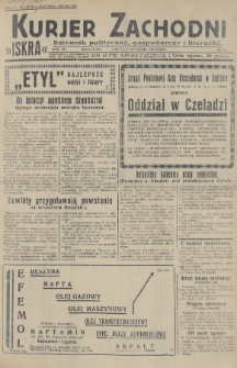 Kurjer Zachodni Iskra : dziennik polityczny, gospodarczy i literacki. R.20, 1929, nr 19
