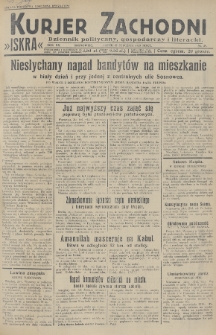 Kurjer Zachodni Iskra : dziennik polityczny, gospodarczy i literacki. R.20, 1929, nr 25