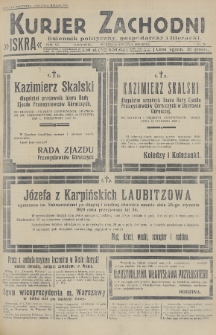 Kurjer Zachodni Iskra : dziennik polityczny, gospodarczy i literacki. R.20, 1929, nr 26