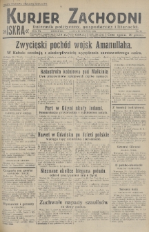 Kurjer Zachodni Iskra : dziennik polityczny, gospodarczy i literacki. R.20, 1929, nr 30