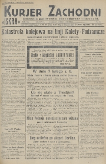 Kurjer Zachodni Iskra : dziennik polityczny, gospodarczy i literacki. R.20, 1929, nr 35