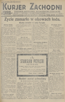 Kurjer Zachodni Iskra : dziennik polityczny, gospodarczy i literacki. R.20, 1929, nr 42