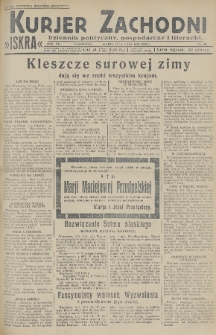 Kurjer Zachodni Iskra : dziennik polityczny, gospodarczy i literacki. R.20, 1929, nr 43