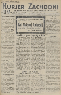 Kurjer Zachodni Iskra : dziennik polityczny, gospodarczy i literacki. R.20, 1929, nr 44