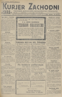 Kurjer Zachodni Iskra : dziennik polityczny, gospodarczy i literacki. R.20, 1929, nr 46