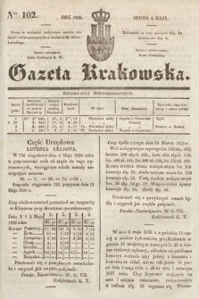 Gazeta Krakowska. 1836, nr 102