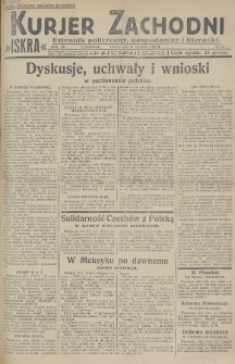 Kurjer Zachodni Iskra : dziennik polityczny, gospodarczy i literacki. R.20, 1929, nr 51
