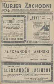 Kurjer Zachodni Iskra : dziennik polityczny, gospodarczy i literacki. R.20, 1929, nr 54