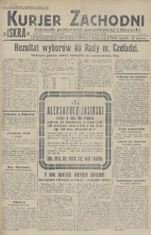 Kurjer Zachodni Iskra : dziennik polityczny, gospodarczy i literacki. R.20, 1929, nr 55