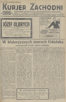 Kurjer Zachodni Iskra : dziennik polityczny, gospodarczy i literacki. R.20, 1929, nr 58