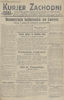 Kurjer Zachodni Iskra : dziennik polityczny, gospodarczy i literacki. R.20, 1929, nr 69