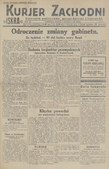 Kurjer Zachodni Iskra : dziennik polityczny, gospodarczy i literacki. R.20, 1929, nr 91
