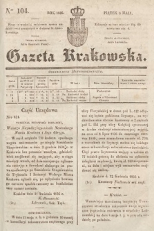 Gazeta Krakowska. 1836, nr 104