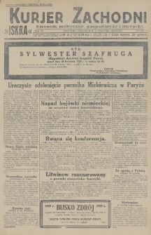 Kurjer Zachodni Iskra : dziennik polityczny, gospodarczy i literacki. R.20, 1929, nr 115