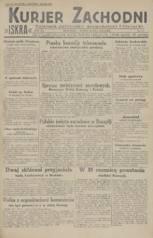 Kurjer Zachodni Iskra : dziennik polityczny, gospodarczy i literacki. R.20, 1929, nr 127