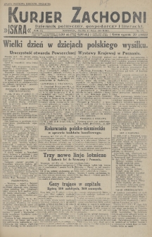 Kurjer Zachodni Iskra : dziennik polityczny, gospodarczy i literacki. R.20, 1929, nr 133