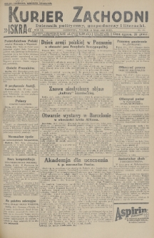 Kurjer Zachodni Iskra : dziennik polityczny, gospodarczy i literacki. R.20, 1929, nr 136