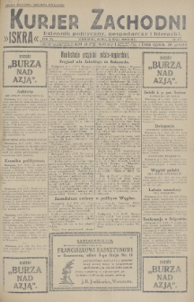 Kurjer Zachodni Iskra : dziennik polityczny, gospodarczy i literacki. R.20, 1929, nr 137