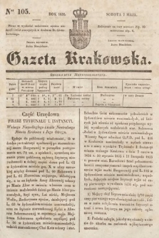 Gazeta Krakowska. 1836, nr 105