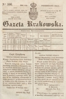 Gazeta Krakowska. 1836, nr 106