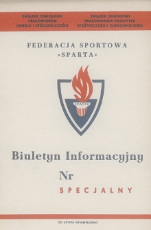 Biuletyn Informacyjny Federacji Sportowej „Sparta”. 1964, nr [2]