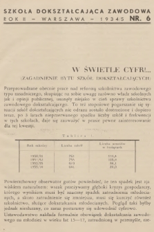 Szkoła Dokształcająca Zawodowa. R.2, 1934/1935, nr 6