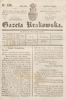 Gazeta Krakowska. 1836, nr 120